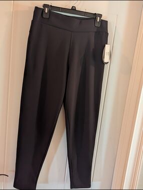 Women's Black BOOTY LIFTER High-Rise Ponte Leggings